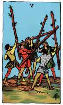Five of Wands